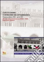 Costituzione e domanda di cittadinanza libro