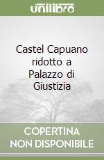 Castel Capuano ridotto a Palazzo di Giustizia libro