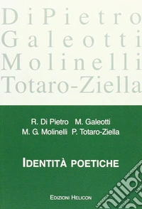 Identità poetiche libro