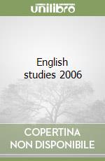 English studies 2006 libro