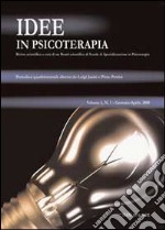 Idee in psicoterapia. Vol. 1 libro