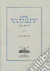 Lezioni dell'Accademia di Palazzo del duca di Medinaceli (Napoli 1698-1701). Vol. 1 libro