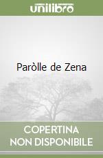 Paròlle de Zena libro