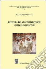 Epistula de argomentatione artis eloquentiae libro