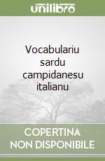 Vocabulariu sardu campidanesu italianu libro