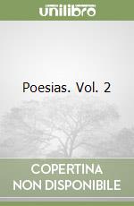 Poesias. Vol. 2 libro