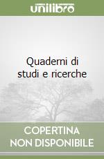 Quaderni di studi e ricerche