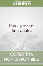 Primi passi e fine analisi libro