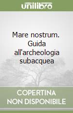 Mare nostrum. Guida all'archeologia subacquea libro