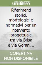 Riferimenti storici, morfologici e normativi per un intervento progettuale tra via Brisa e via Gorani a Milano