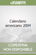 Calendario americano 2004 libro