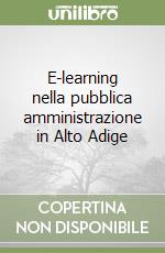 E-learning nella pubblica amministrazione in Alto Adige