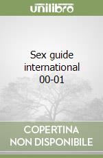 Sex guide international 00-01 libro