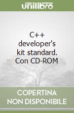 C++ developer's kit standard. Con CD-ROM libro