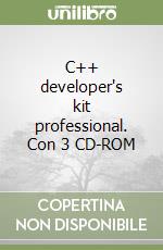 C++ developer's kit professional. Con 3 CD-ROM