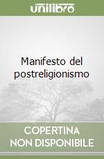 Manifesto del postreligionismo libro