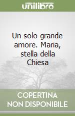 Un solo grande amore. Maria, stella della Chiesa