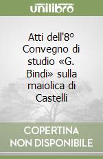 Atti dell'8° Convegno di studio «G. Bindi» sulla maiolica di Castelli libro