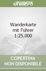 Wanderkarte mit Führer 1:25.000 libro