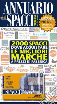 Annuario degli spacci libro