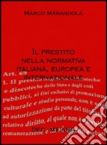 Il prestito nella normativa italiana, europea e internazionale