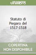 Statuto di Piegaro del 1517-1518