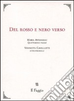 Del rosso e del nero verso libro