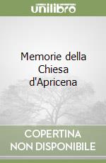 Memorie della Chiesa d'Apricena libro