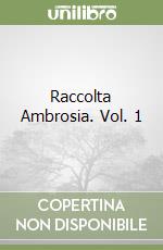 Raccolta Ambrosia. Vol. 1 libro