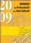 Annuario dei professionisti per i beni culturali libro