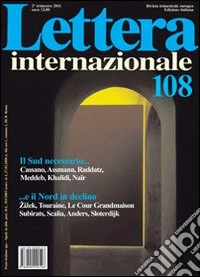 Lettera internazionale. Vol. 108 libro