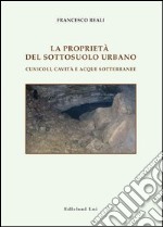 Le proprietà del sottosuolo urbano. Cunicoli, cavità e acque sotterranee