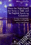 Does the night smell the same in Italy and in English speaking countries? An essay on translation. Camilleri in english libro