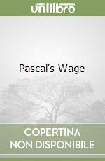 Pascal's Wage libro