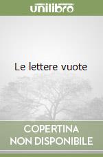 Le lettere vuote libro