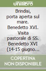 Brindisi, porta aperta sul mare. Benedetto XVI. Visita pastorale di SS. Benedetto XVI (14-15 giugno 2008) libro