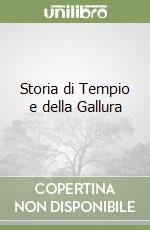 Storia di Tempio e della Gallura libro