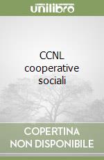 CCNL cooperative sociali libro