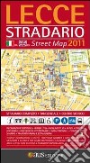 Lecce stradario. Pianta della città libro