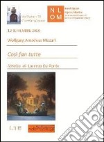 Così fan tutte. La scuola degli amanti libro