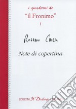 Note di copertina