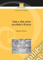 Fiabe e altre storie ascoltate in Brianza libro