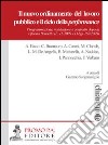 Il nuovo ordinamento del lavoro pubblico e il ciclo della performance libro