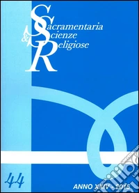 Sacramentaria e scienze religiose. Vol. 44
