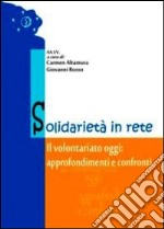 Solidarietà in rete. Il volontariato oggi. Approfondimenti e confronti libro