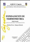 Fondamenti di termometria libro