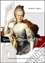 Quel mite autunno del 1793 libro