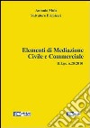 Elementi di mediazione civile e commerciale libro