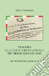 Pitagora e la carta costituzionale del primo gennaio 1948 nel settantesimo anniversario libro di Castronovo Maria