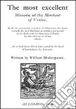 The merchant of Venice. Testo inglese a fronte libro